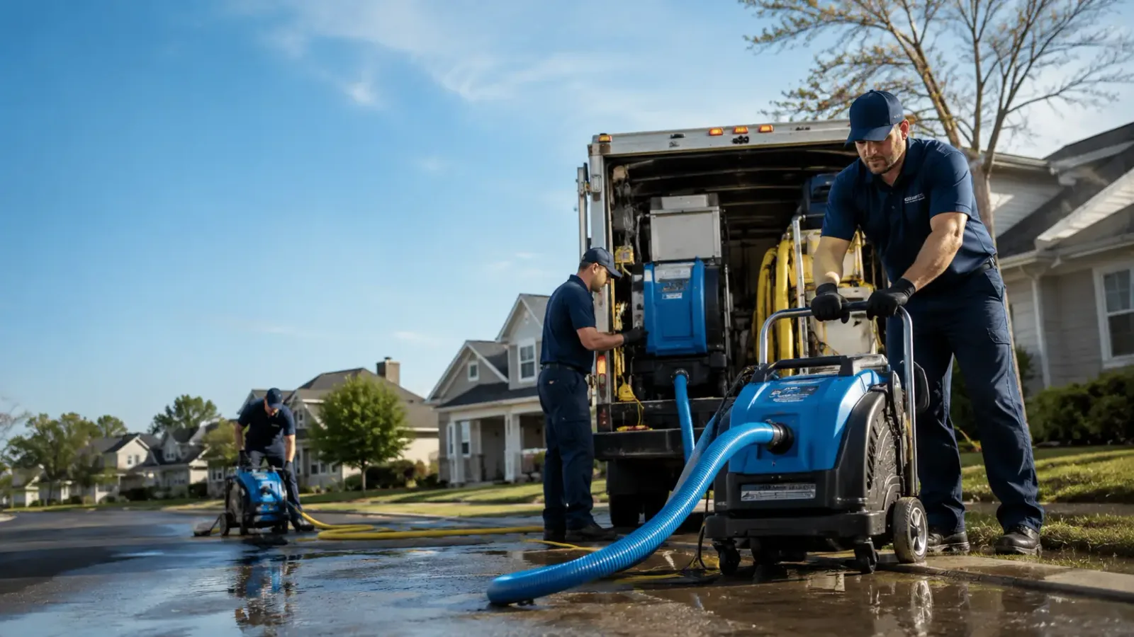 Flood Damage Cleanup in Maunie, IL
